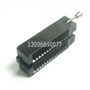 28-6554-10 [CONN IC DIP SOCKET ZIF 28POS TIN] IC测试座 烧录座 适配器 原装正品测试座转换座