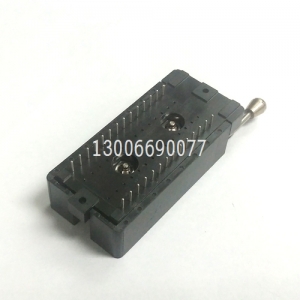 28-6554-10 [CONN IC DIP SOCKET ZIF 28POS TIN] IC测试座 烧录座 适配器 原装正品测试座转换座