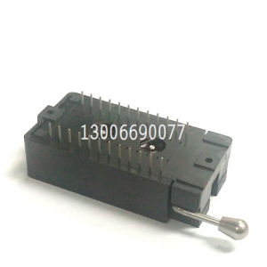 24-6554-10 原装正品测试座转换座 [CONN IC DIP SOCKET ZIF 28POS TIN] IC测试座 烧录座 适配器