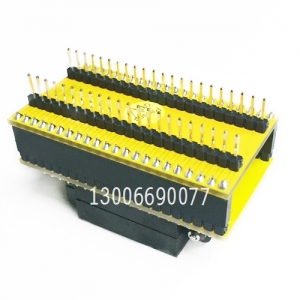 CNV-QFP-MPU51 (QFP44转换座) LQFP44 IC烧录座 适配器  日本进口