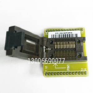 CNV-SOP-DIP28 翻盖CEF烧录座SOP28/SOIC28适配器/原装日本ENPLAS