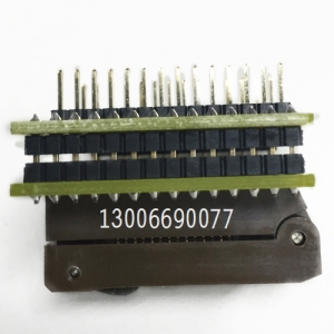 CNV-SOP-DIP28 翻盖CEF烧录座SOP28/SOIC28适配器/原装日本ENPLAS